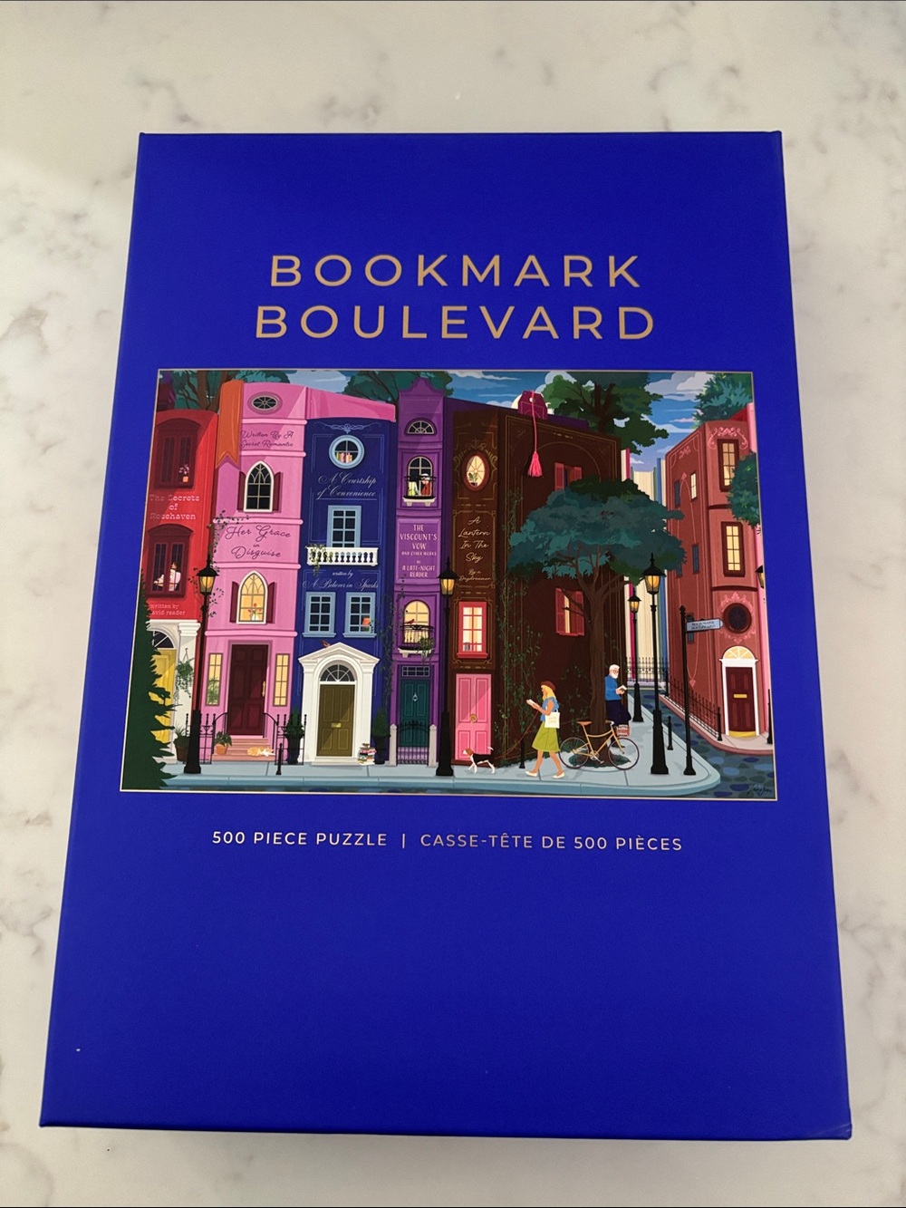 500-Piece Puzzle -Hobbry Bookmark Boulevard